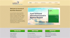 Desktop Screenshot of jnutres.com